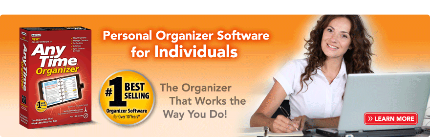 Personal Organizer - Single-User Consumer Software
