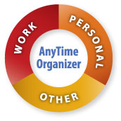 Work, Personal, and Other - AnyTime Organizer